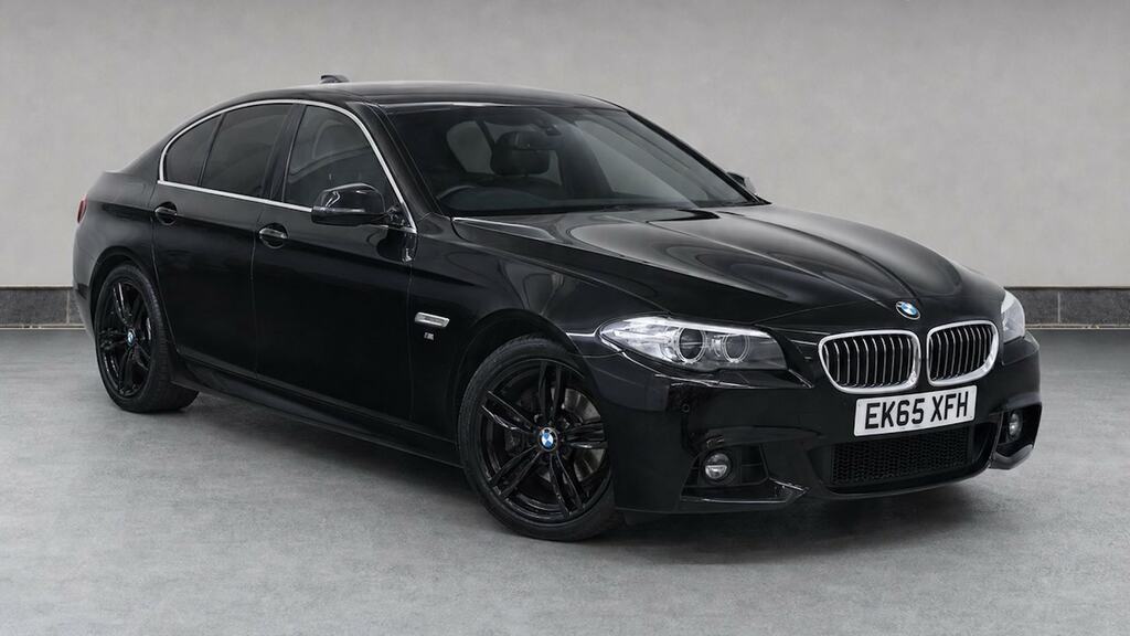 BMW 5 Series 520D 190 M Sport Step Black