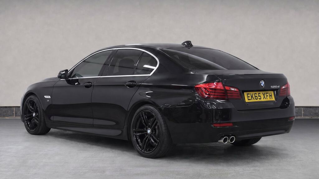 BMW 5 Series 520D 190 M Sport Step Black #3