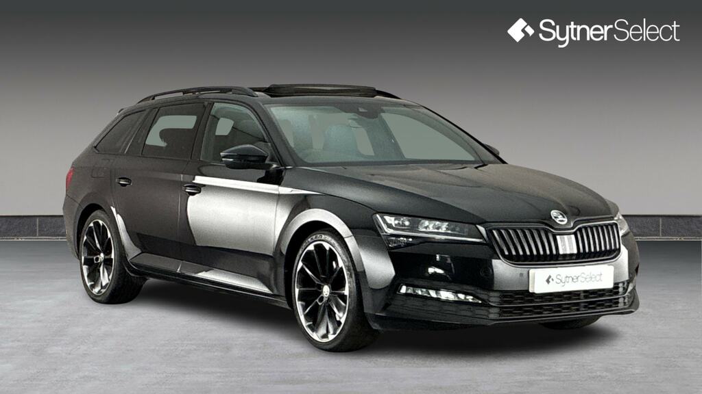 Skoda Superb 2.0 Tdi Cr 190 Sport Line Plus 4X4 Dsg Black