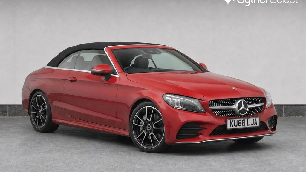 Mercedes-Benz C Class C300d Amg Line Premium 9G-tronic Red