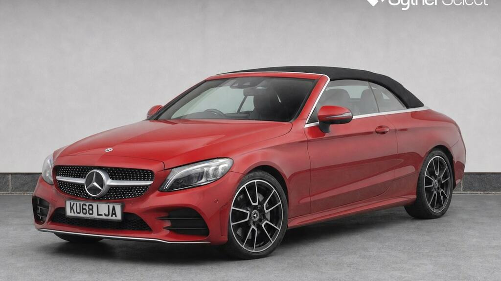 Mercedes-Benz C Class C300d Amg Line Premium 9G-tronic KU68LJA Red #2