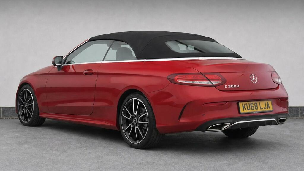 Mercedes-Benz C Class C300d Amg Line Premium 9G-tronic KU68LJA Red #3