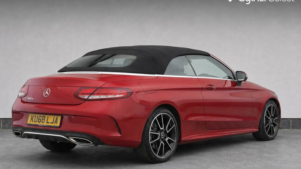 Mercedes-Benz C Class C300d Amg Line Premium 9G-tronic KU68LJA Red #4