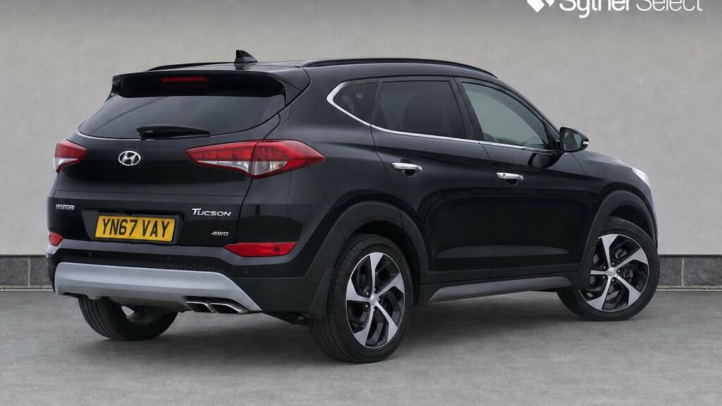 Hyundai Tucson 2.0 Crdi 185 Premium Se Black #4