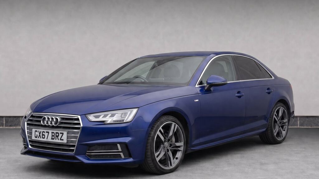 Audi A4 2.0T Fsi S Line Blue #2