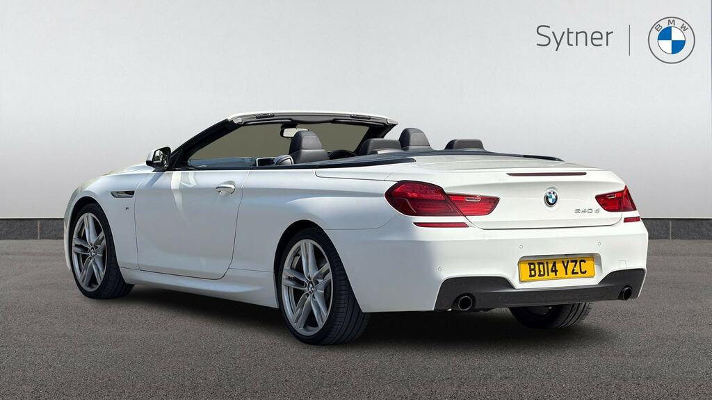 BMW 6 Series 640D M Sport White #4