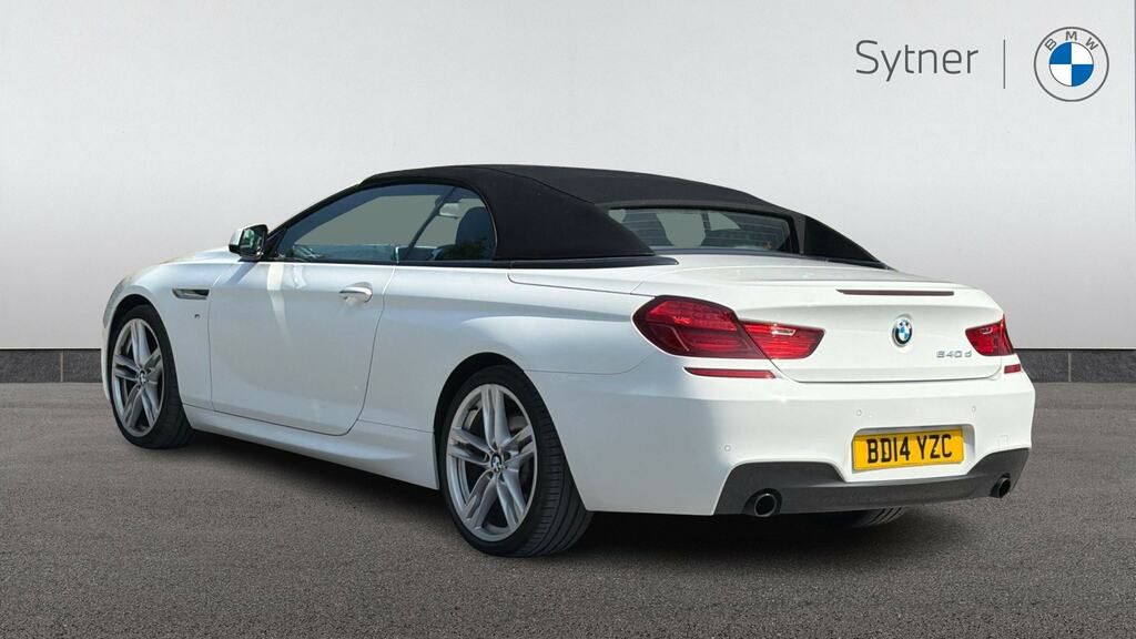 BMW 6 Series 640D M Sport White #3