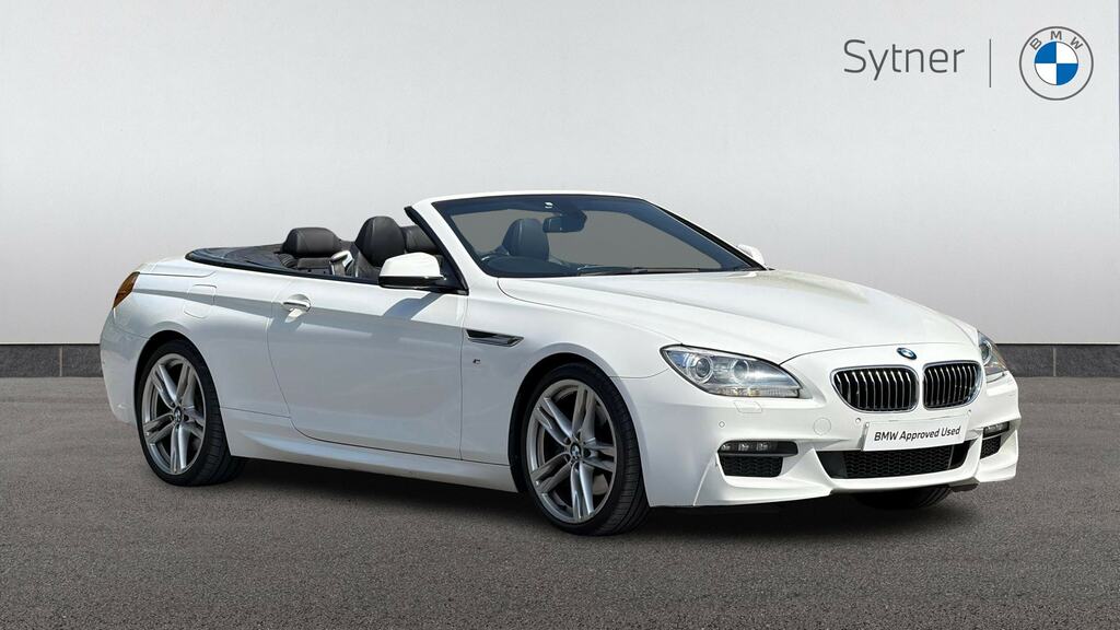 BMW 6 Series 640D M Sport White #2