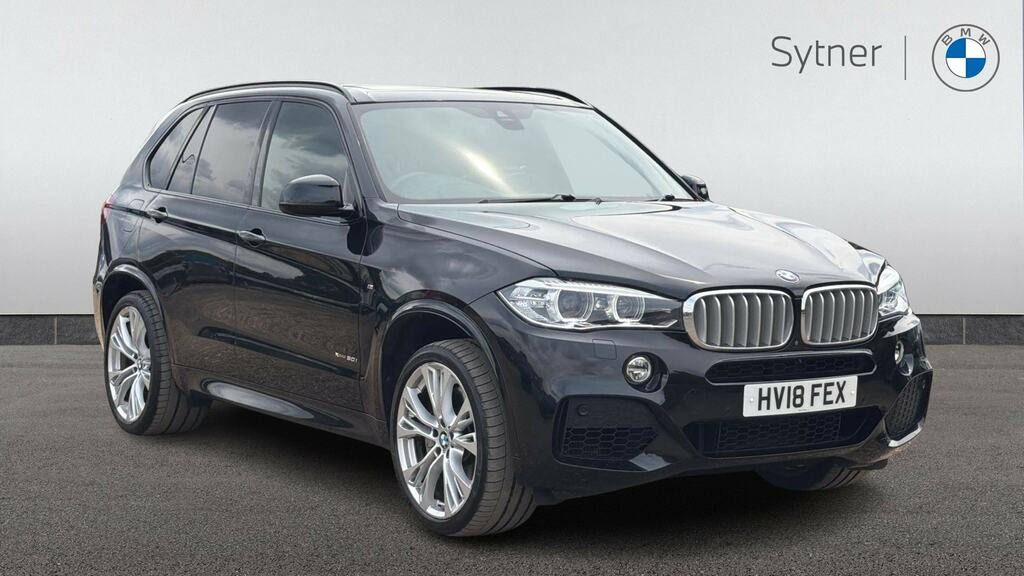 BMW X5 Xdrive50i M Sport 7 Seat HV18FEX Black