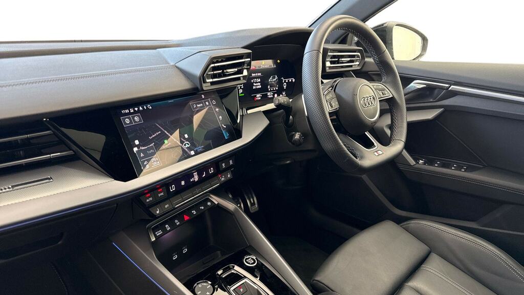 Audi A3 1.5 Tfsi 150 S Line S Tronic FN75ANX Black #2