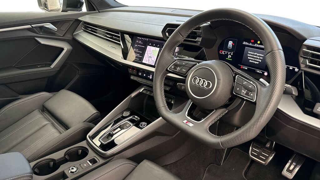 Audi A3 1.5 Tfsi 150 S Line S Tronic FN75ANX Black #6