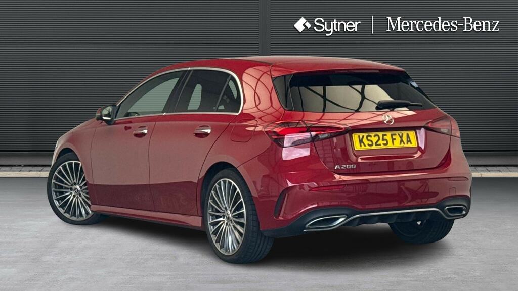 Mercedes-Benz A Class A200 Amg Line Premium Plus KS25FXA Red #2