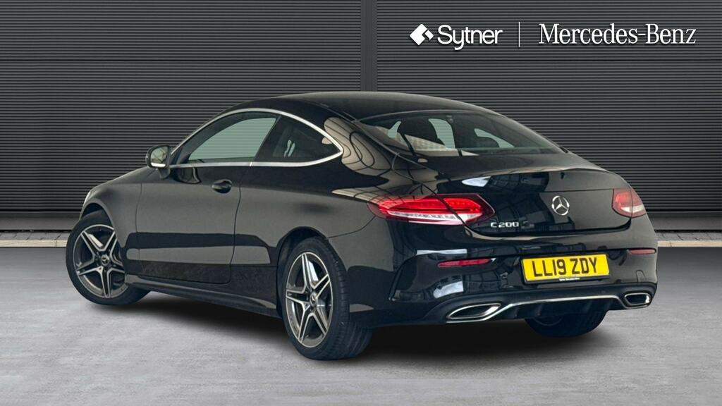 Mercedes-Benz C Class C200 Amg Line 9G-tronic LL19ZDY Black #2