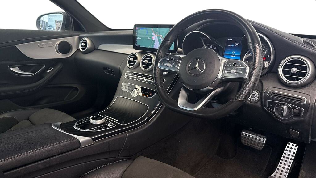 Mercedes-Benz C Class C200 Amg Line 9G-tronic LL19ZDY Black #3