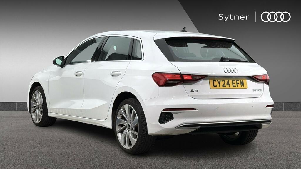 Audi A3 35 Tfsi Sport S Tronic CY24EFM White #3