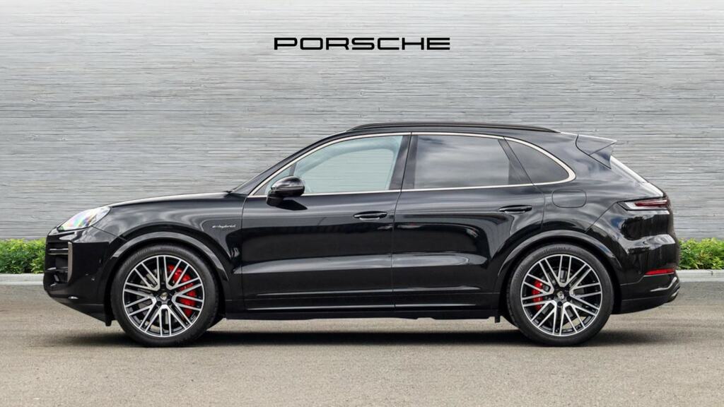 Porsche Cayenne Turbo E-hybrid Tiptronic S Black #6