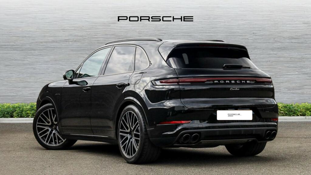 Porsche Cayenne Turbo E-hybrid Tiptronic S Black #2