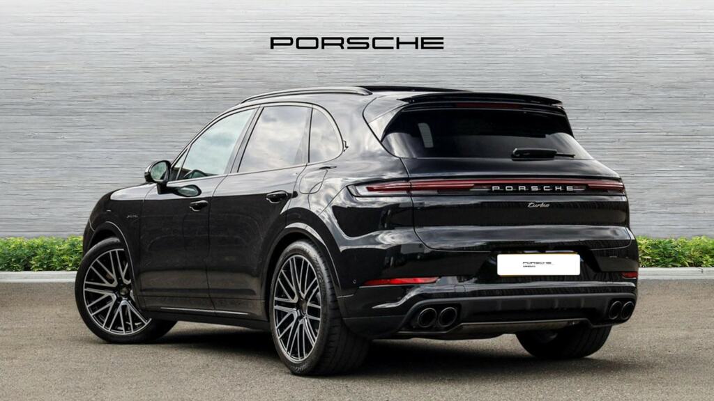 Porsche Cayenne Turbo E-hybrid Tiptronic S Black #4