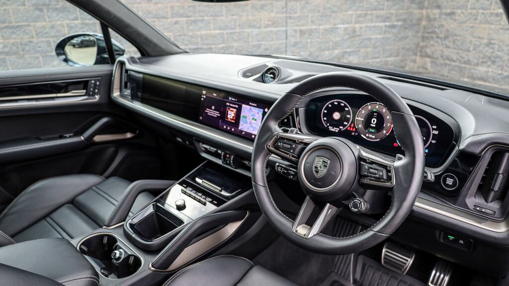 Porsche Cayenne Turbo E-hybrid Tiptronic S Black #5