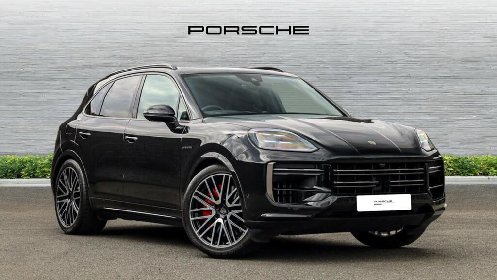 Porsche Cayenne Turbo E-hybrid Tiptronic S Black