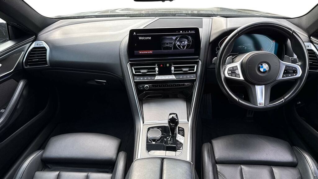 BMW 8 Series Gran Coupe 840I M Sport Black #4