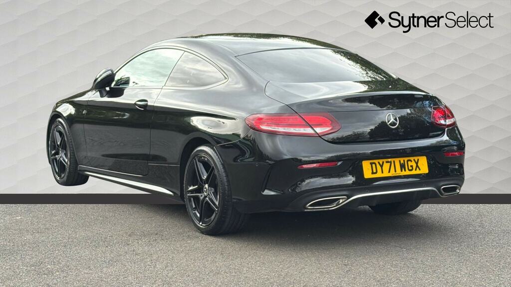 Mercedes-Benz C Class C200 Amg Line Edition 9G-tronic DY71WGX Black #2