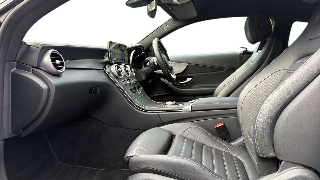 Mercedes-Benz C Class C200 Amg Line Edition 9G-tronic DY71WGX Black #3