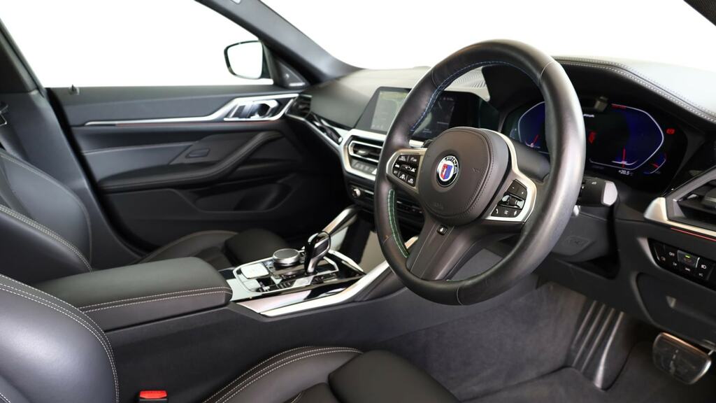 BMW 4 Series Gran Coupe B4 3.0 Bi Turbo Switch-tronic Awd Black #6