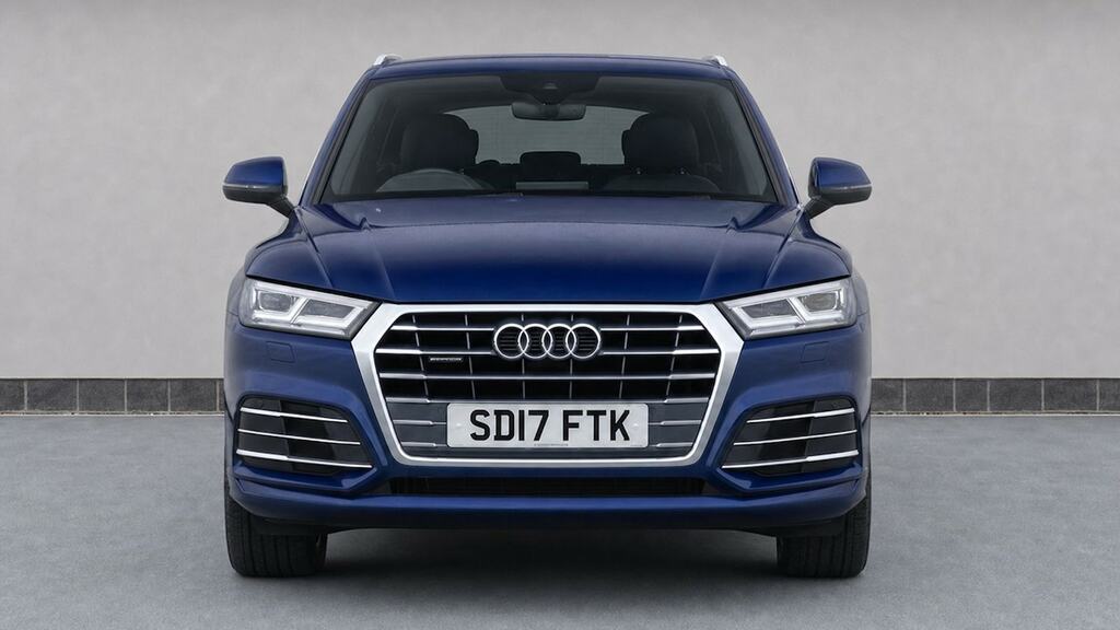 Audi Q5 2.0 Tdi Quattro S Line S Tronic SD17FTK Blue #5