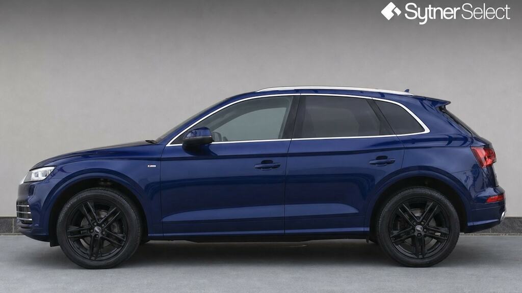 Audi Q5 2.0 Tdi Quattro S Line S Tronic SD17FTK Blue #6