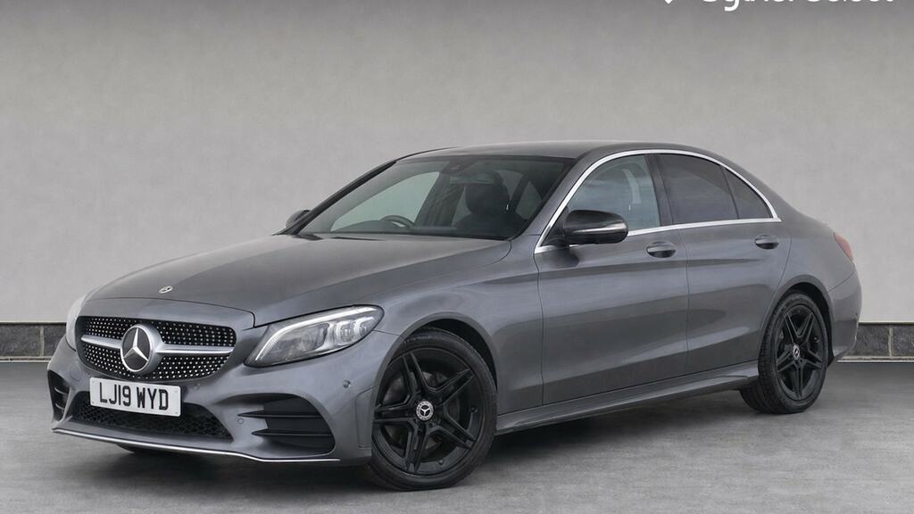 Mercedes-Benz C Class C220d Amg Line Premium 9G-tronic LJ19WYD Grey #2
