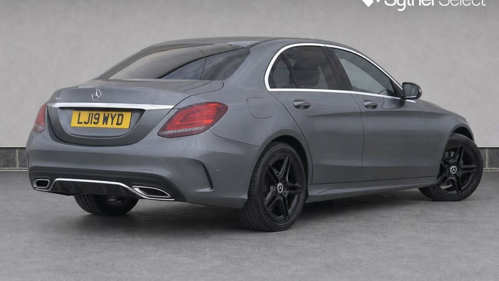 Mercedes-Benz C Class C220d Amg Line Premium 9G-tronic LJ19WYD Grey #4