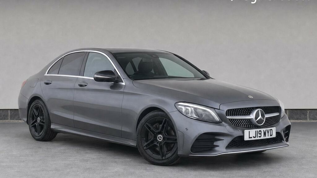 Mercedes-Benz C Class C220d Amg Line Premium 9G-tronic LJ19WYD Grey