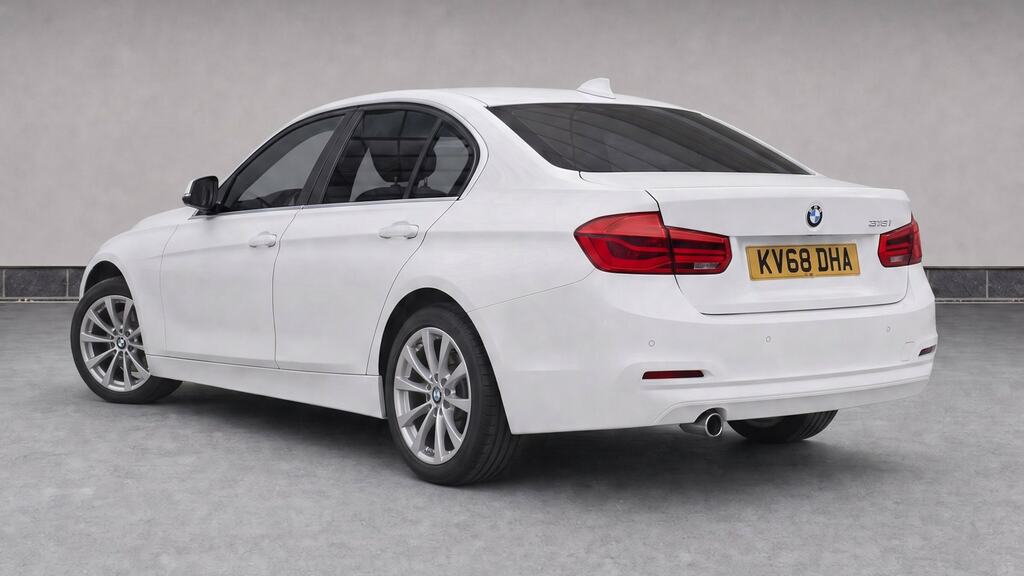 BMW 3 Series 318I Se Step KV68DHA White #3