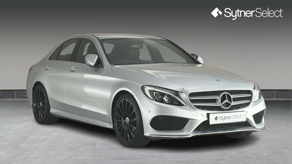 Mercedes-Benz C Class C200d Amg Line Silver
