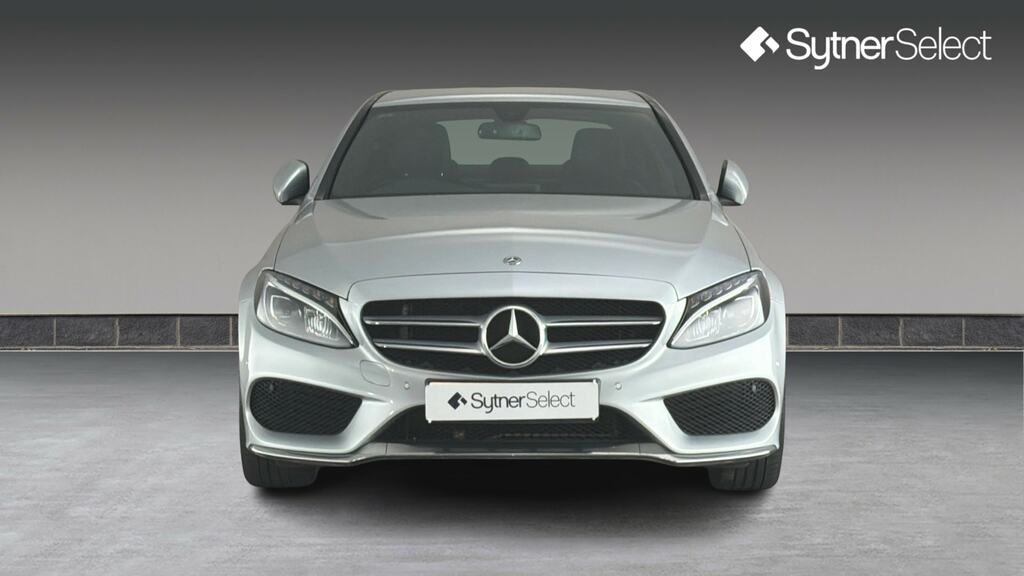 Mercedes-Benz C Class C200d Amg Line Silver #4
