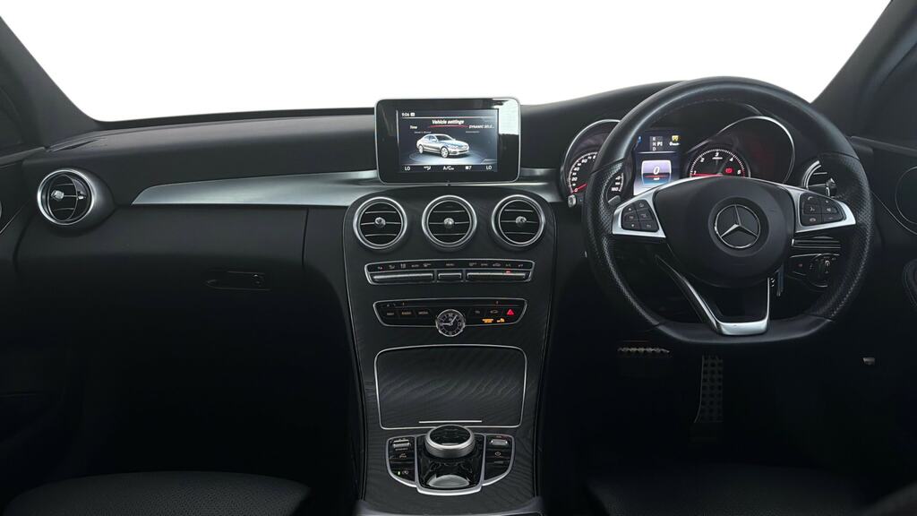 Mercedes-Benz C Class C200d Amg Line Silver #6