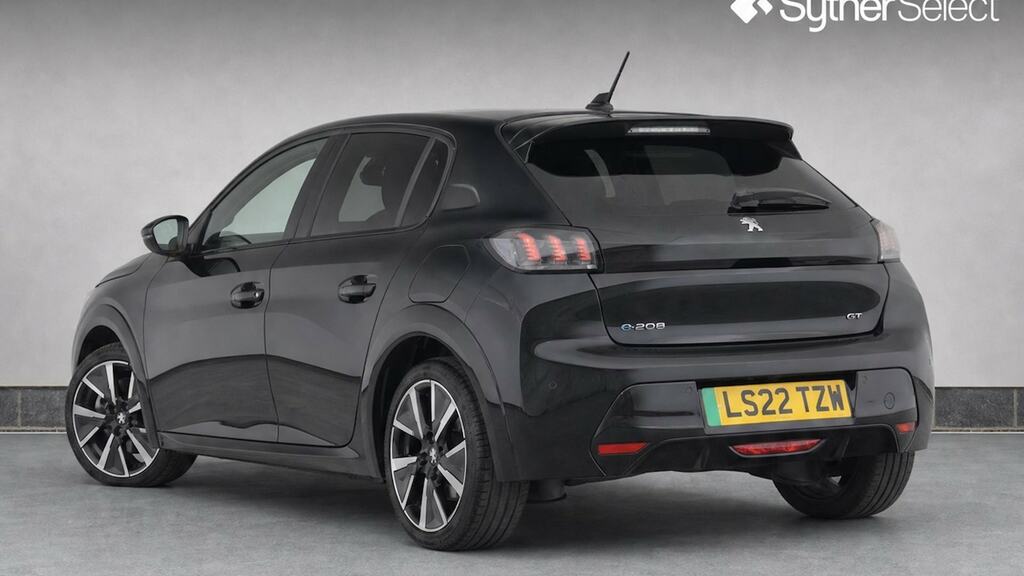 Peugeot e-208 100Kw Gt Premium 50Kwh Black #3