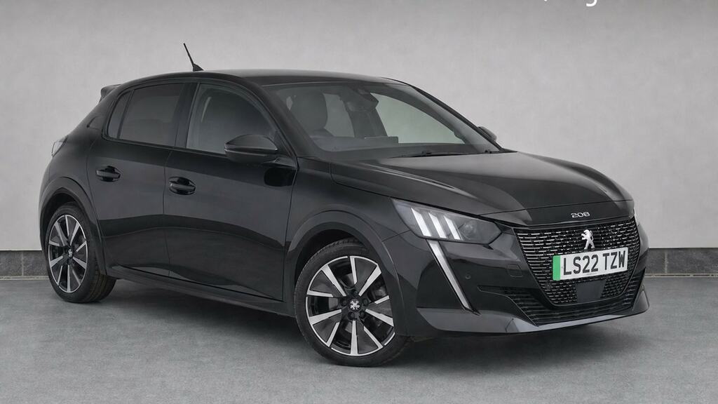 Peugeot e-208 100Kw Gt Premium 50Kwh Black