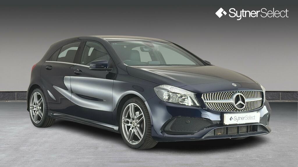 Mercedes-Benz A Class A180d Amg Line Blue