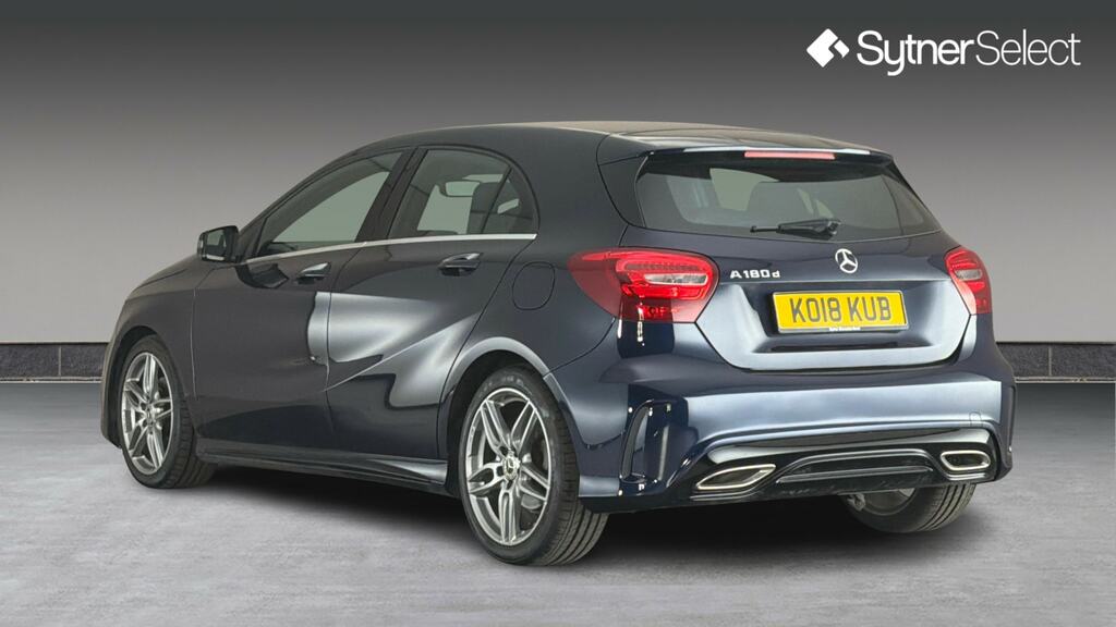 Mercedes-Benz A Class A180d Amg Line KO18KUB Blue #2