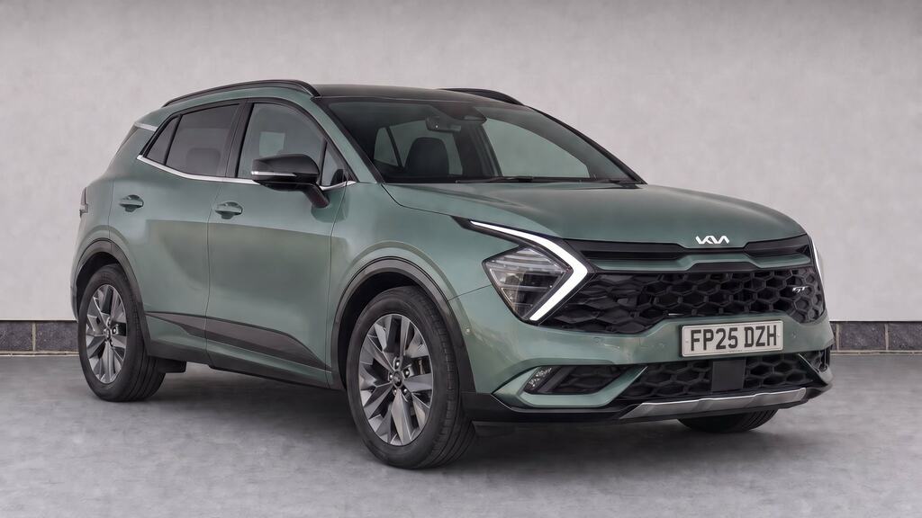 Kia Sportage 1.6T Gdi 207 Hev Gt-line Green