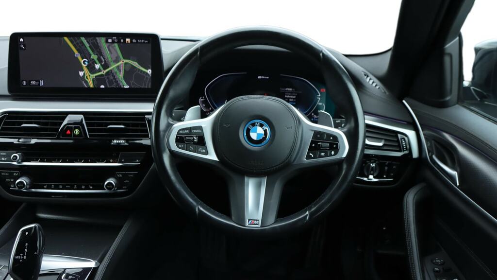 BMW 5 Series 530E M Sport Pro Pack YF72KVX Grey #5