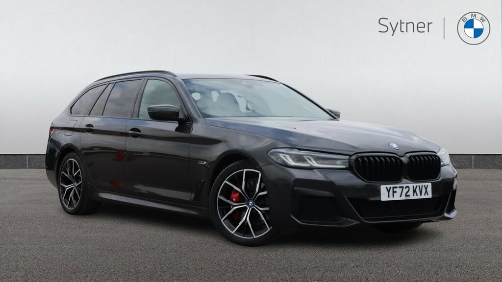 BMW 5 Series 530E M Sport Pro Pack YF72KVX Grey