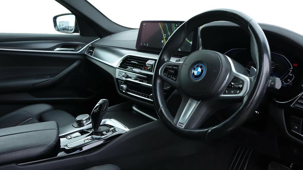 BMW 5 Series 530E M Sport Pro Pack YF72KVX Grey #6