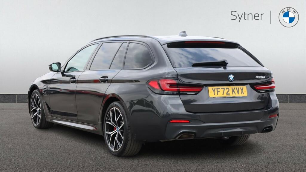 BMW 5 Series 530E M Sport Pro Pack YF72KVX Grey #2