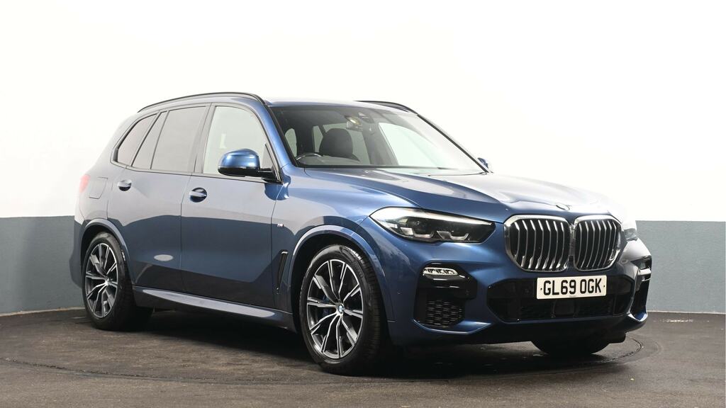 BMW X5 Xdrive30d M Sport GL69OGK Blue