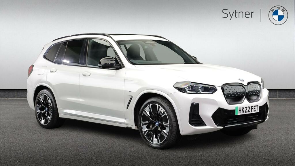 BMW iX3 210Kw M Sport Pro 80Kwh HK22FET White