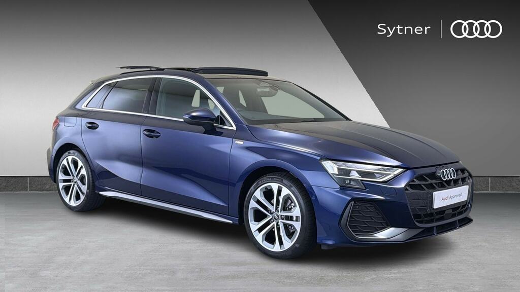 Audi A3 1.5 Tfsi 150 S Line S Tronic LA75XDN Blue