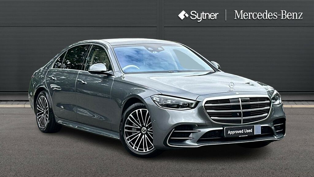 Mercedes-Benz S Class S500l 4Matic Amg Line Premium Plus 9G-tronic Grey